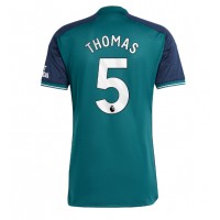 Camisa de Futebol Arsenal Thomas Partey #5 Equipamento Alternativo 2023-24 Manga Curta